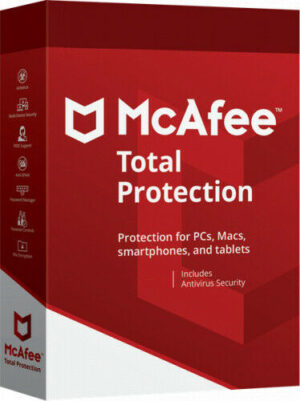 McAfee Internet Security (1 year, 1 device) Latest Version + Free Updates